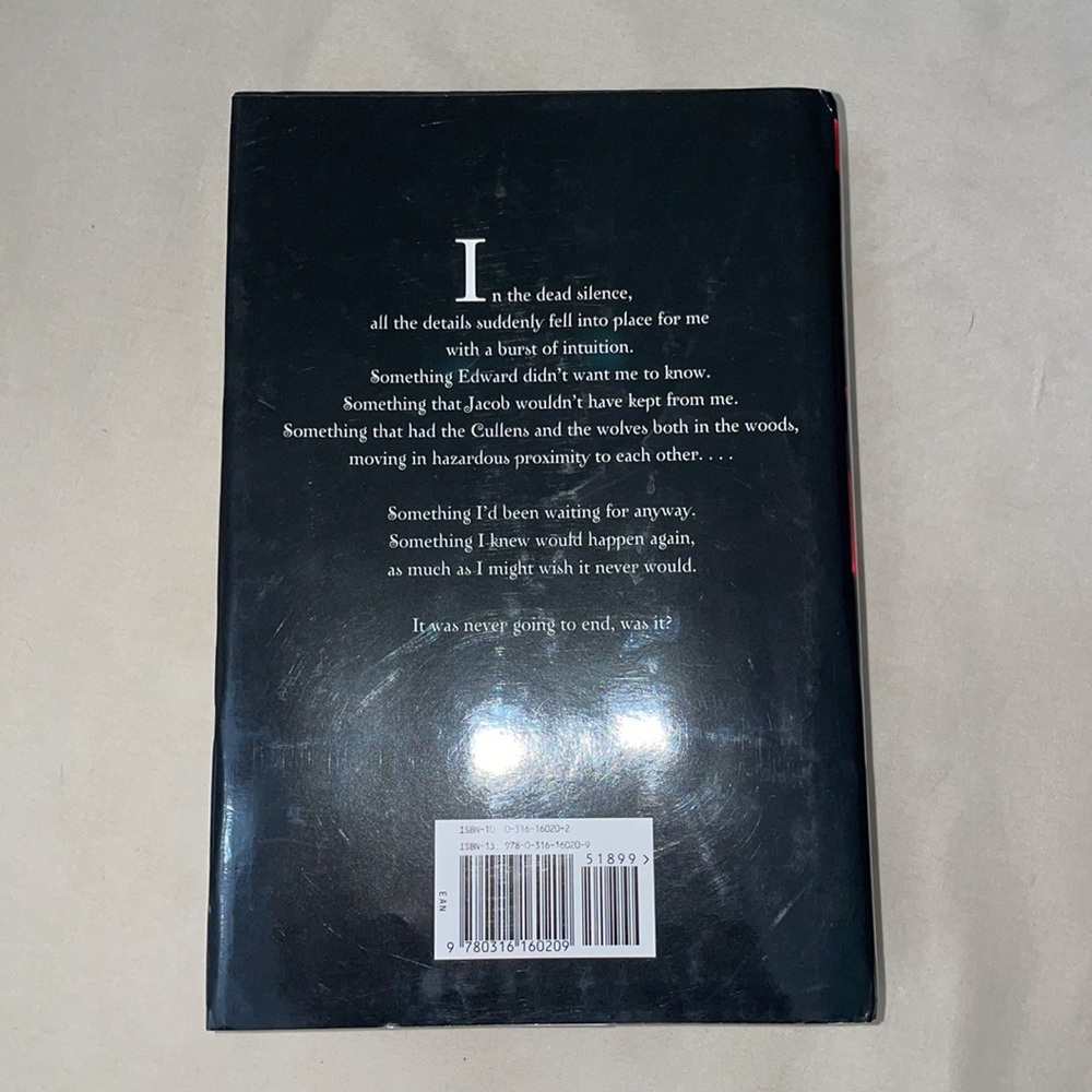 Stephanie Meyer Twilight Saga Part 3 Eclipse Book - Picture 4 of 9